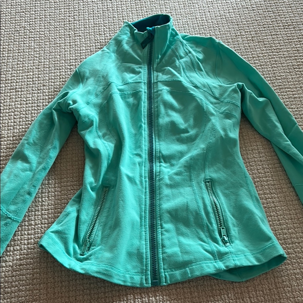 Teal Lululemon Define Jacket
